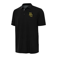Men's Antigua Black/Gray Baylor Bears Era Polo