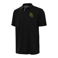 Men's Antigua Black/Gray Baylor Bears Era Polo