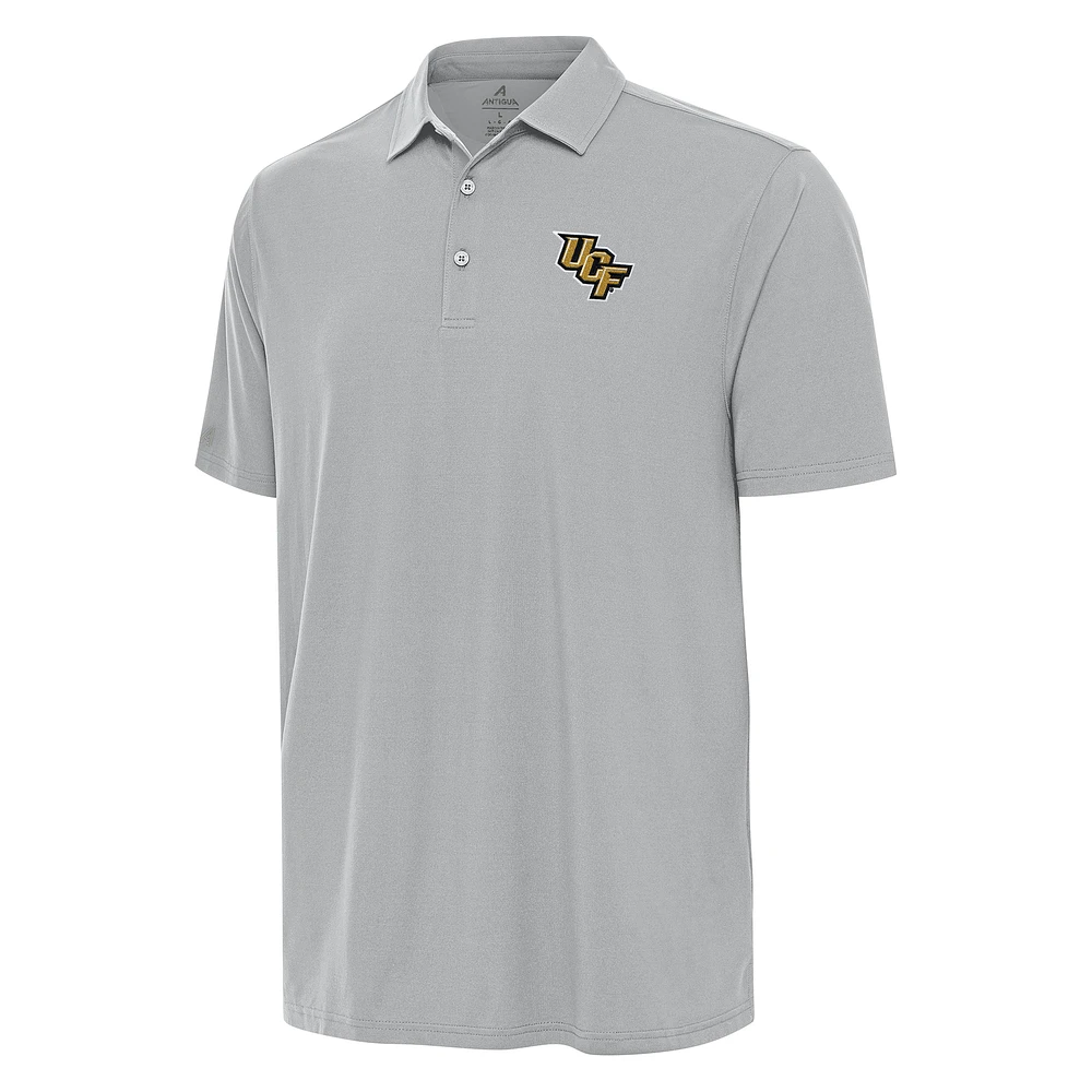 Men's Antigua Gray UCF Knights Era Polo