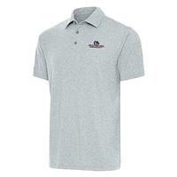 Men's Antigua  Heather Gray Gonzaga Bulldogs Big & Tall Par 3 Polo