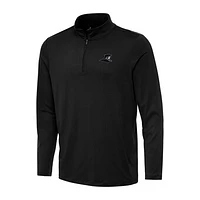 Men's Antigua Black Providence Friars Reprocess Quarter-Zip Top