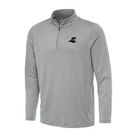 Men's Antigua Gray Providence Friars Reprocess Quarter-Zip Top