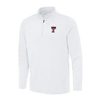 Men's Antigua Texas Tech Red Raiders Reprocess Quarter-Zip Top