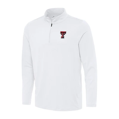 Men's Antigua Texas Tech Red Raiders Reprocess Quarter-Zip Top