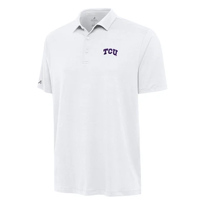 Men's Antigua TCU Horned Frogs Reprocess Polo