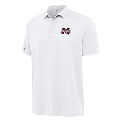 Men's Antigua Mississippi State Bulldogs Reprocess Polo