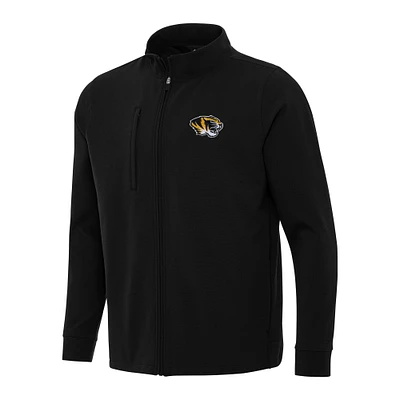 Men's Antigua Missouri Tigers Regard Full-Zip Jacket