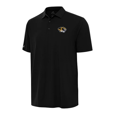 Men's Antigua Black Missouri Tigers Era Polo
