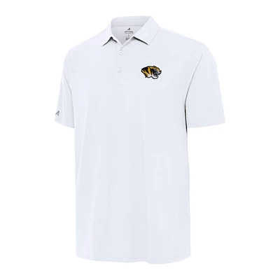 Men's Antigua White Missouri Tigers Era Polo