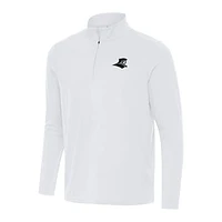 Men's Antigua White Providence Friars Intent Quarter-Zip Top
