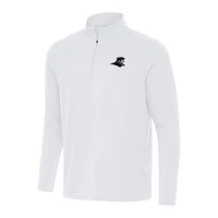 Men's Antigua White Providence Friars Intent Quarter-Zip Top