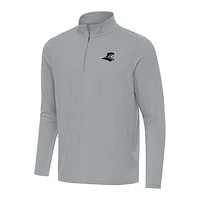 Men's Antigua Gray Providence Friars Intent Quarter-Zip Top