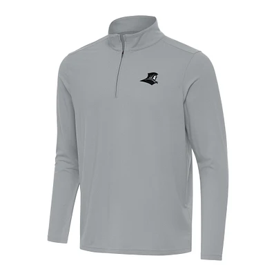 Men's Antigua Gray Providence Friars Intent Quarter-Zip Top