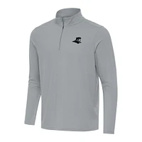 Men's Antigua Gray Providence Friars Intent Quarter-Zip Top