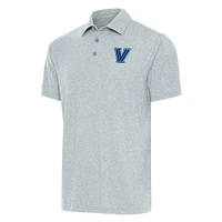 Men's Antigua  Heather Gray Villanova Wildcats Big & Tall Par 3 Polo