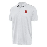 Men's Antigua  White Syracuse Orange Big & Tall Ellipse Polo