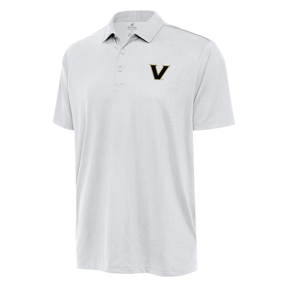 Men's Antigua White Vanderbilt Commodores Big & Tall Ellipse Polo