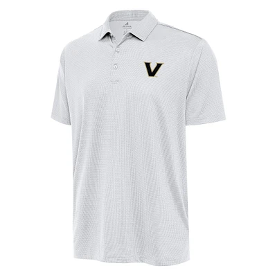 Men's Antigua  White Vanderbilt Commodores Big & Tall Ellipse Polo