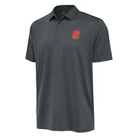 Men's Antigua  Charcoal Syracuse Orange Big & Tall Ellipse Polo