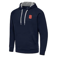 Men's Antigua Navy Syracuse Orange Big & Tall Victory Raglan Pullover Hoodie