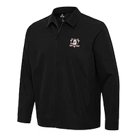 Men's Antigua Anaheim Ducks Pivot Full-Zip Jacket