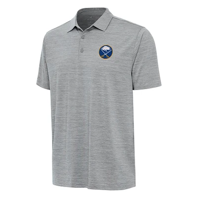 Men's Antigua  Heather Gray Buffalo Sabres Layout Polo