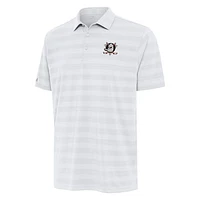 Men's Antigua White Anaheim Ducks Tunnel Polo