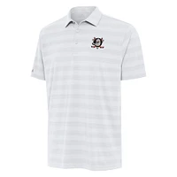 Men's Antigua White Anaheim Ducks Tunnel Polo