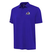 Men's Antigua Royal Colorado Avalanche Reprocess Polo
