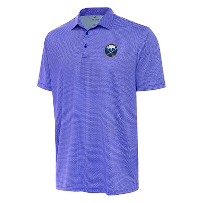 Men's Antigua Royal/White Buffalo Sabres Rings Polo