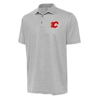 Men's Antigua /White Calgary Flames Rings Polo