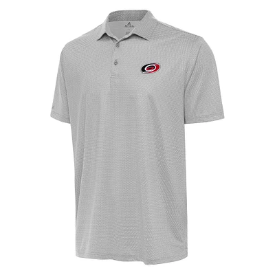 Men's Antigua /White Carolina Hurricanes Rings Polo