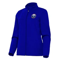 Women's Antigua Royal Buffalo Sabres Links 2 Full-Zip Golf Jacket
