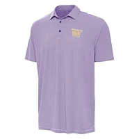 Men's Antigua Purple Washington Huskies Twine Polo