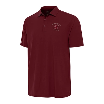 Men's Antigua Burgundy Washington State Cougars Era Polo