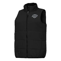 Women's Antigua Black Los Angeles Kings Experience Full-Zip Vest