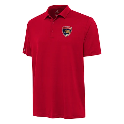 Men's Antigua Red Florida Panthers Reprocess Polo