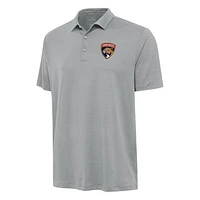 Men's Antigua Gray Florida Panthers Reprocess Polo