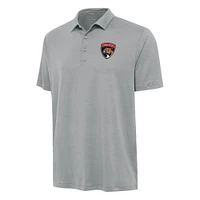 Men's Antigua Gray Florida Panthers Reprocess Polo