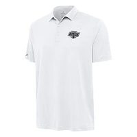 Men's Antigua White Los Angeles Kings Reprocess Polo