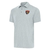 Men's Antigua Heather Florida Panthers Big & Tall Par 3 Polo