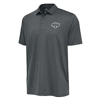 Men's Antigua  Pewter Los Angeles Kings Big & Tall Ellipse Polo