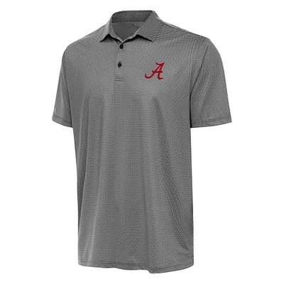 Men's Antigua /White Alabama Crimson Tide Rings Polo