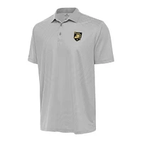 Men's Antigua Gray/White Army Black Knights Rings Polo