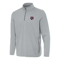 Men's Antigua Texas A&M Aggies Perilous Quarter-Zip Sweatshirt