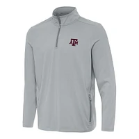 Men's Antigua Texas A&M Aggies Perilous Quarter-Zip Sweatshirt