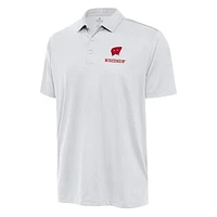 Men's Antigua Wisconsin Badgers Ellipse Polo