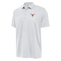 Men's Antigua White Texas Longhorns Ellipse Polo