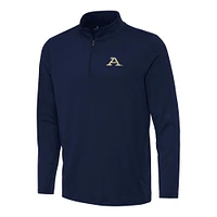 Men's Antigua Navy Akron Zips Reprocess Quarter-Zip Top