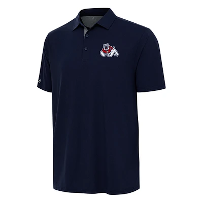 Men's Antigua Navy/ Fresno State Bulldogs Era Polo